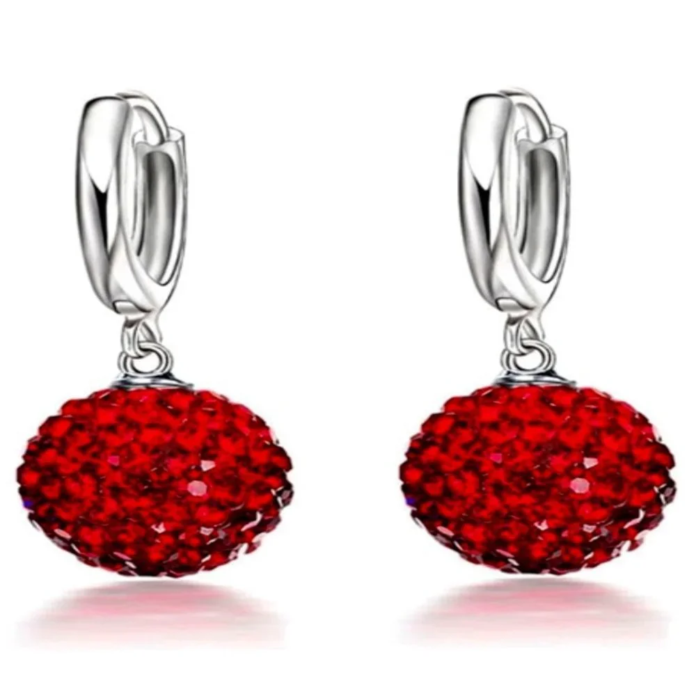 925 Sterling Silver Hoop Earrings Luxury Timeless Beauty Classic Elegance - Picture 1 of 2